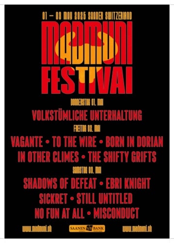Poster von der Veranstaltung Mad Muni @ Mad Muni
