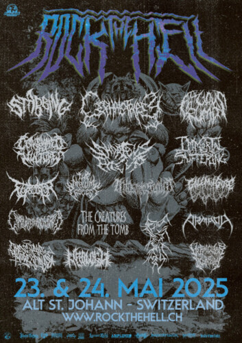 Poster von der Veranstaltung Rock The Hell 2025 @ Rock the Hell, Alt St. Johann