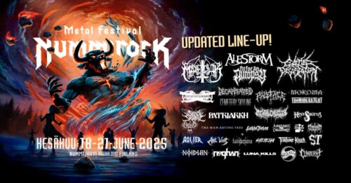 Poster von der Veranstaltung Nummirock Metal Festival 2025 @ Nummirock Metal Festival