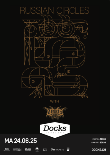 Poster von der Veranstaltung Russian Circles @ Les Docks, Lausanne
