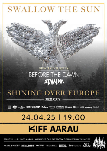 Poster von der Veranstaltung Swallow The Sun @ KIFF, Aarau