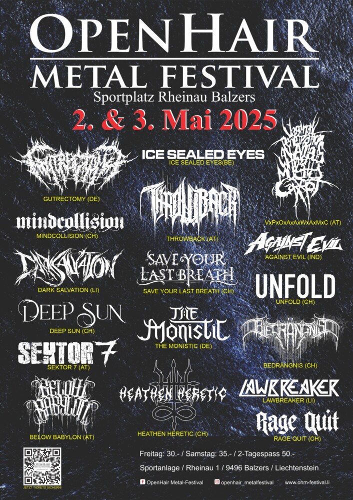 Poster from the event