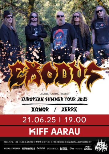 Poster von der Veranstaltung Exodus @ KIFF, Aarau