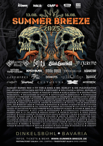 Poster von der Veranstaltung Summer Breeze 2025 @ Summer Breeze