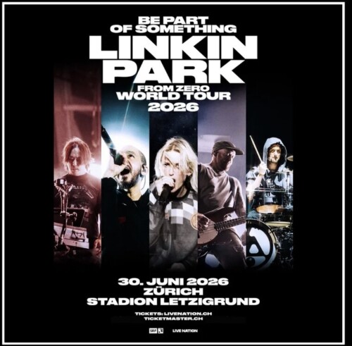 Poster of the event Linkin Park - From Zero World Tour at Stadion Letzigrund