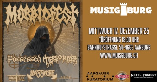 Poster von der Veranstaltung Possessed & Terrorizer @ 