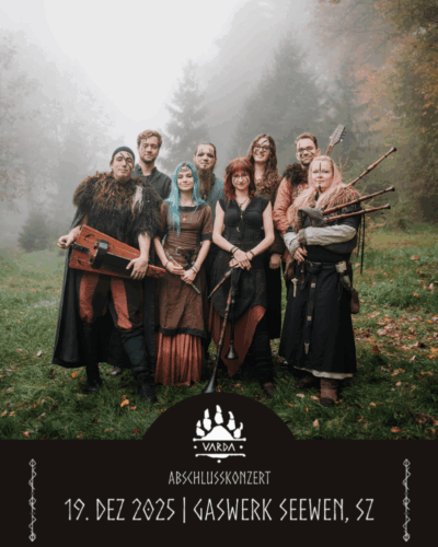 Poster of the event Varda Abschlusskonzert at Gaswerk Seewen SZ