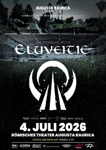 Poster of the event An Evening with Eluveitie at Theater Augusta Raurica