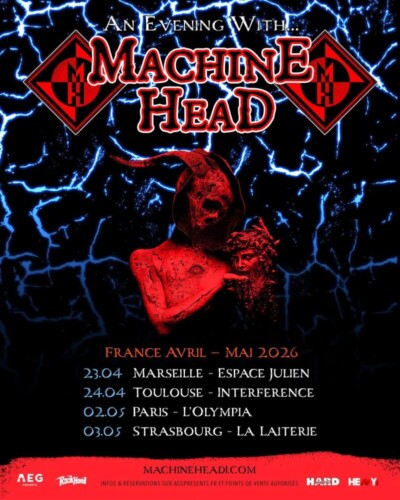 Poster von der Veranstaltung Machine Head @ La Laiterie