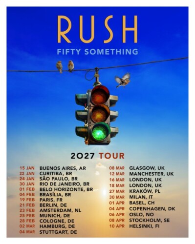 Poster von der Veranstaltung Rush - Fifty something Tour @ St. Jakobshalle