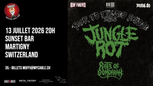 Poster von der Veranstaltung Jungle Rot & Rats Of Gomorrah @ Sunset Bar, Martigny