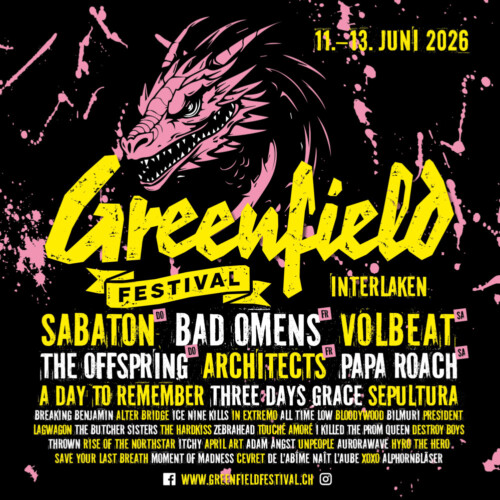 Poster von der Veranstaltung Greenfield Festival 2026 @ Greenfield Festival